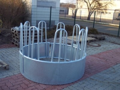 Rundraufe 170cm / 9 Fressplätze