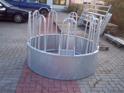Rundraufe 140 cm / 6 Fressplätze