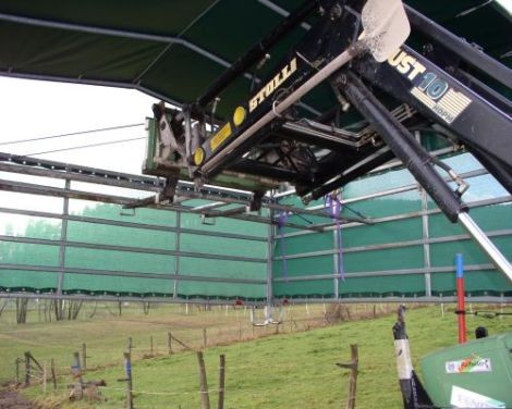 Transportgestänge Weideunterstand 360