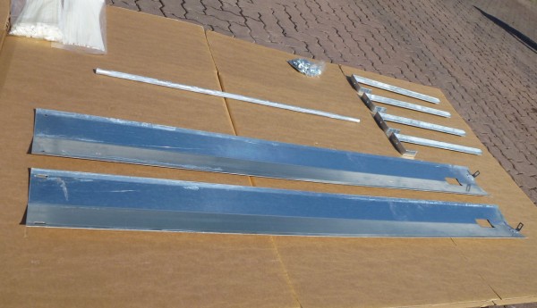 Ersatz Firstbleche K&K Weideunterstand 360 + 720