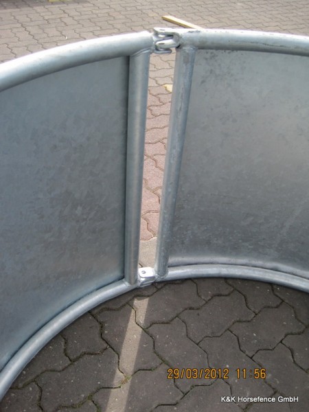 Blechring, Futterring 210cm